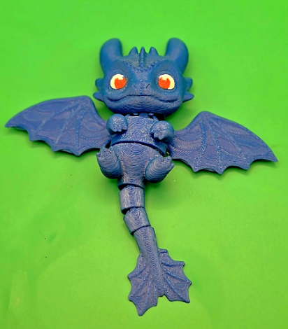 Articulated Dragon Figure